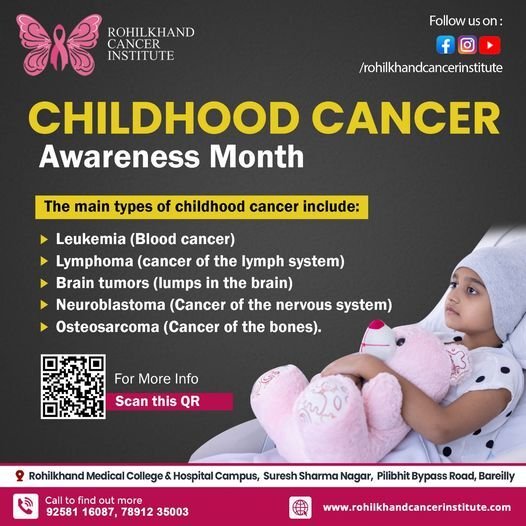 Childhood Cancer Pediatric Brain Tumors - Rohilkhand Cancer Institute | Pet CT Scan in Bareilly