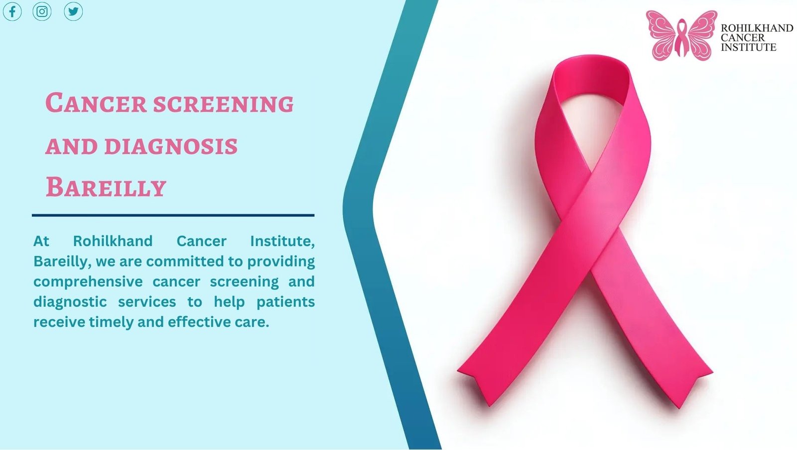 Cancer screening and diagnosis Bareilly