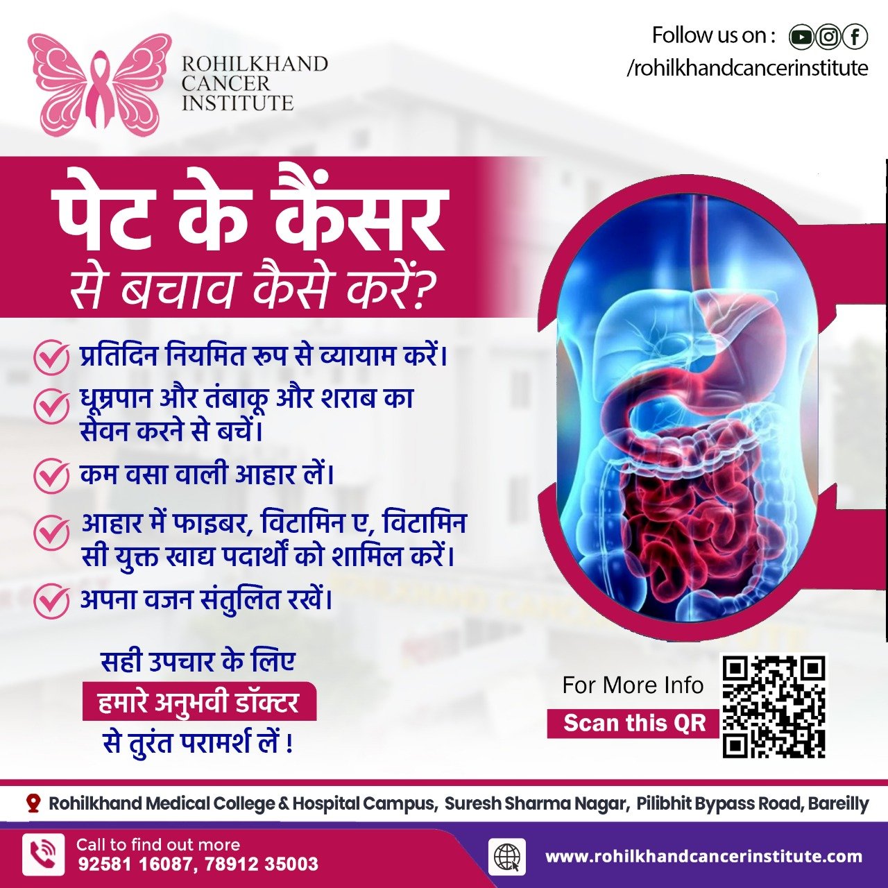 Cancer surgery experts Bareilly