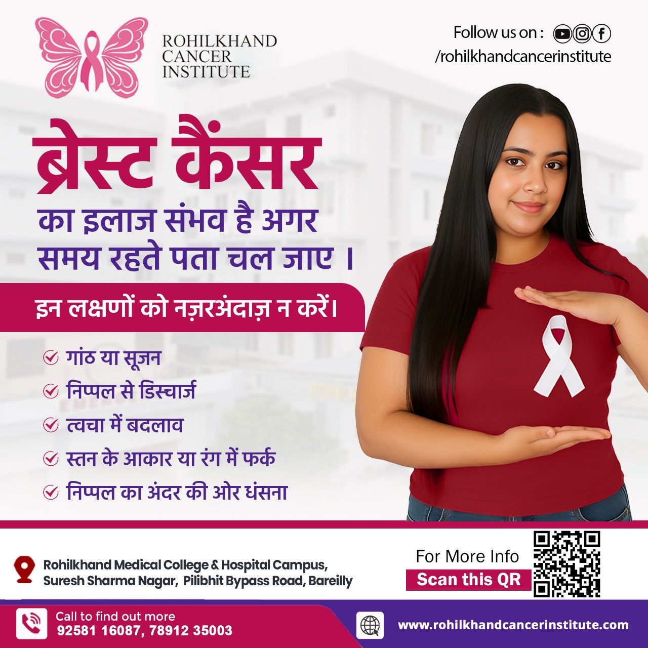 Rohilkhand Cancer Institute: Leading Breast Cancer Hospital in Bareilly