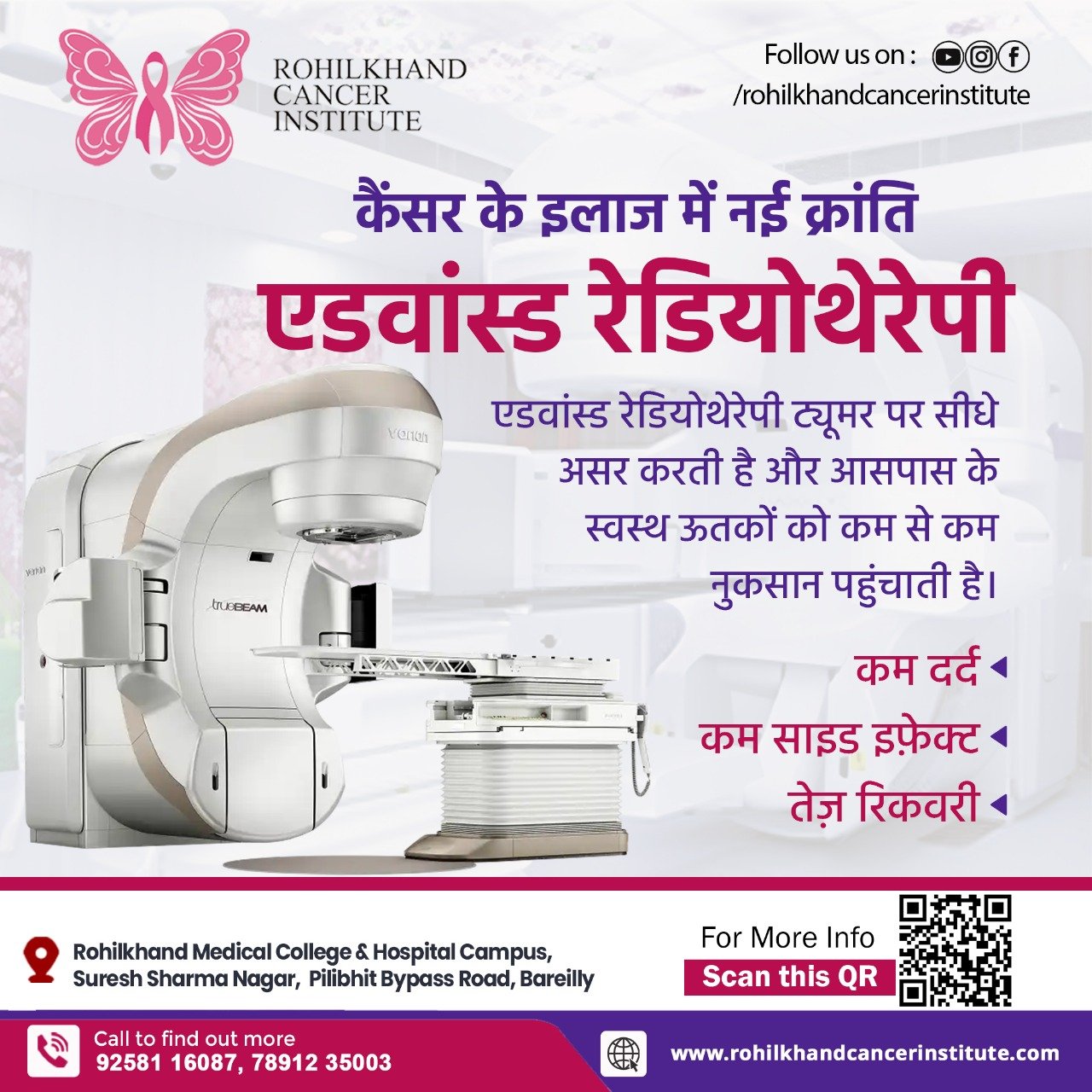 Advanced Radiotherapy at Rohilkhand Cancer Institute, Bareilly – A Step Towards Better Cancer Care