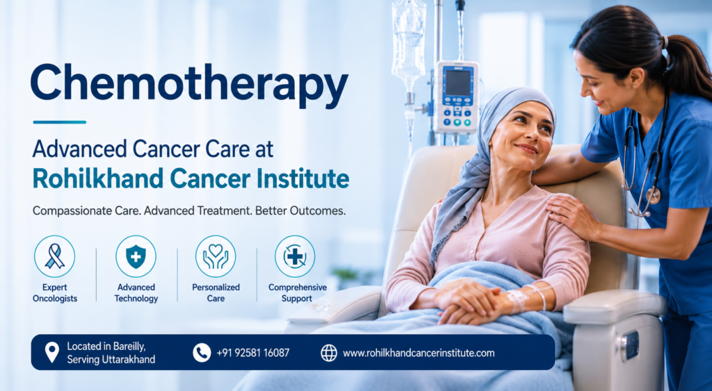Chemotherapy Hospital in Uttarakhand – Advanced Cancer Care at Rohilkhand Cancer Institute